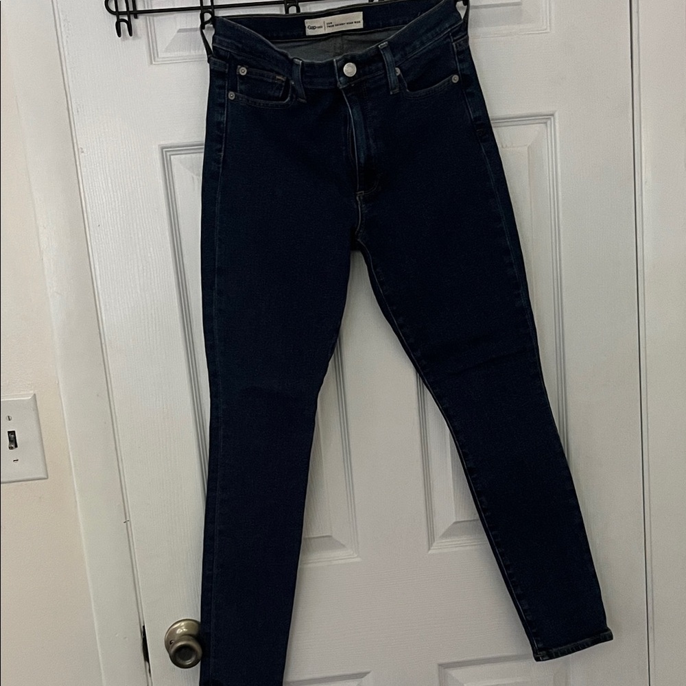 Women's Dark Blue Skinny Jeans